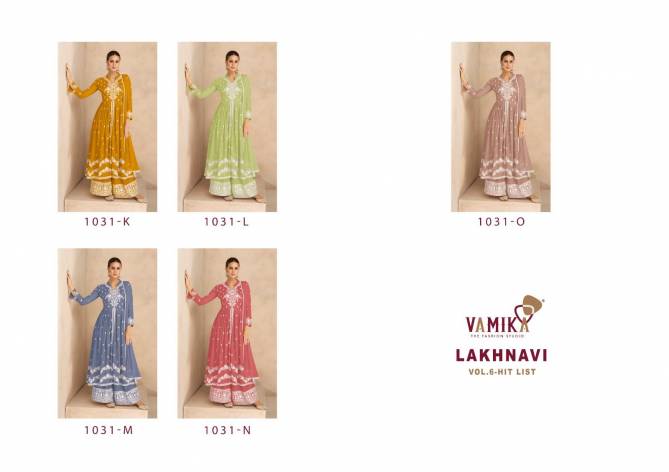 Lakhnavi Vol 6 Hit List 1031 K To O Wedding Wear Readymade Suits Wholesale Clothing Distributors In India